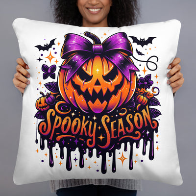 Basic Pillow Spooky SeasonA strategically placed accent can bring the whole room to life, and this pillow is just what you need to do that. What's more, the soft, machine-washable case with tBasic Pillow Spooky Season