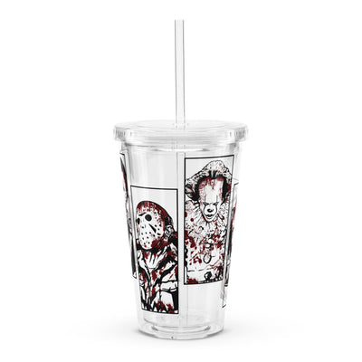 Horror 16oz Plastic Tumbler