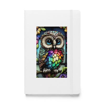 Hardcover Bound Notebook OwlWhether crafting a masterpiece or brainstorming the next big idea, this notebook will inspire your inner wordsmith. The product features 80 lined, cream-colored pageHardcover Bound Notebook Owl