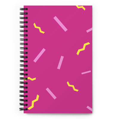 Spiral Notebook PinkA good notebook can help you with motivation to take more notes, write down ideas, or list future dreams. This custom wire-bound notebook will be a great daily compaSpiral Notebook Pink