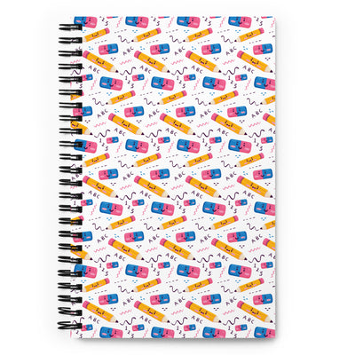 Spiral Notebook PencilA good notebook can help you with motivation to take more notes, write down ideas, or list future dreams. This custom wire-bound notebook will be a great daily compaSpiral Notebook Pencil