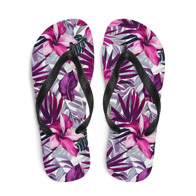 Flip-Flops Tropical Flowers 24Prepare for an adventurous and carefree summer with a pair of colorful slippers that are created just for you! The rubber sole is lined with a soft fabric to make suFlip-Flops Tropical Flowers 24