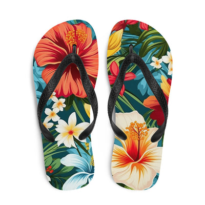 Flip-Flops Tropical Flowers 4Prepare for an adventurous and carefree summer with a pair of colorful slippers that are created just for you! The rubber sole is lined with a soft fabric to make suFlip-Flops Tropical Flowers 4