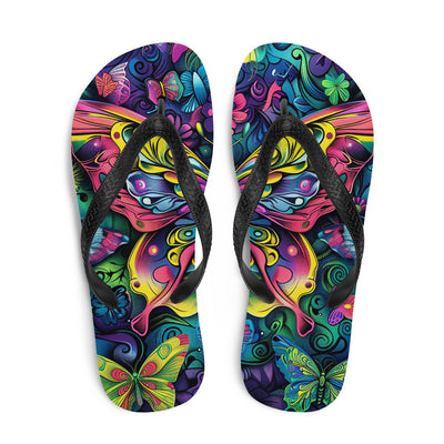 Flip-Flops Butterfly 20Prepare for an adventurous and carefree summer with a pair of colorful slippers that are created just for you! The rubber sole is lined with a soft fabric to make suFlip-Flops Butterfly 20