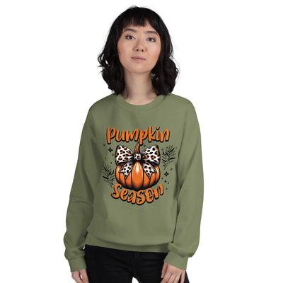Women's Sweatshirt Pumpkin SeasonA sturdy and warm sweatshirt bound to keep you warm in the colder months. A pre-shrunk, classic fit sweater that’s made with air-jet spun yarn for a soft feel.

• 50Sweatshirt Pumpkin Season