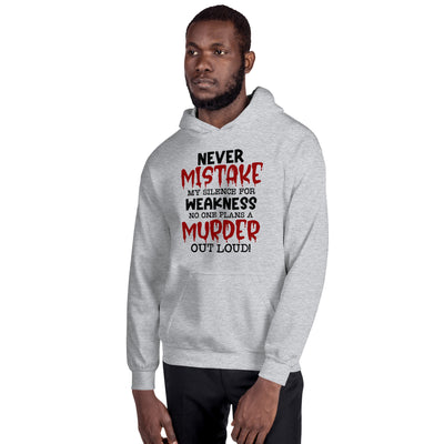 Never Mistake Unisex HoodieEveryone needs a cozy go-to hoodie to curl up in, so go for one that's soft, smooth, and stylish. It's the perfect choice for cooler evenings!

• 50% pre-shrunk cottMistake Unisex Hoodie