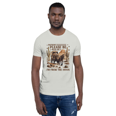 Men's T-Shirt From 1900'sThis t-shirt is everything you've dreamed of and more. It feels soft and lightweight, with the right amount of stretch. It's comfortable and flattering for all. 

• Men'