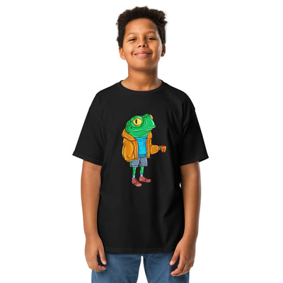 Youth Classic Tee FrogInvesting in the youth classic tee means investing in a wardrobe staple that effortlessly combines quality, affordability, and versatility. Elevate your kids’ wardroYouth Classic Tee Frog