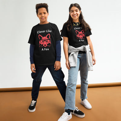 Youth Classic Tee Clever Like A FoxInvesting in the youth classic tee means investing in a wardrobe staple that effortlessly combines quality, affordability, and versatility. Elevate your kids’ wardroYouth Classic Tee Clever