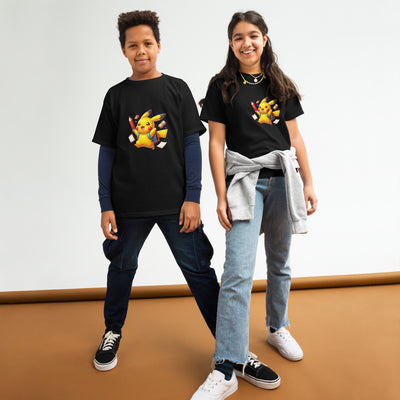 Youth Classic Tee Little PikachuInvesting in the youth classic tee means investing in a wardrobe staple that effortlessly combines quality, affordability, and versatility. Elevate your kids’ wardroYouth Classic Tee