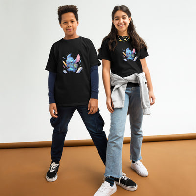 Youth Classic Tee Little StitchInvesting in the youth classic tee means investing in a wardrobe staple that effortlessly combines quality, affordability, and versatility. Elevate your kids’ wardroYouth Classic Tee