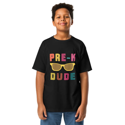 Youth Classic Tee Pre-K DudeInvesting in the youth classic tee means investing in a wardrobe staple that effortlessly combines quality, affordability, and versatility. Elevate your kids’ wardroYouth Classic Tee Pre-