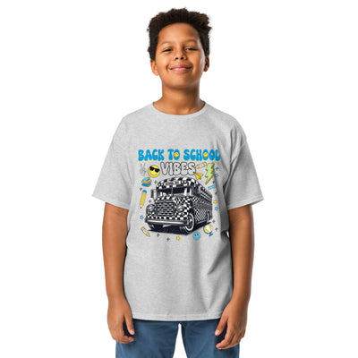 Youth Classic Tee Back To School VibesInvesting in the youth classic tee means investing in a wardrobe staple that effortlessly combines quality, affordability, and versatility. Elevate your kids’ wardroYouth Classic Tee Back